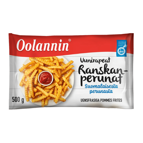 Oolannin uunirapeat ranskanperunat